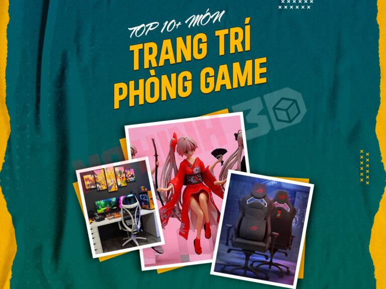 Top 10+ món trang trí phòng Game