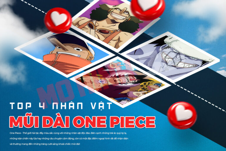 Top 4 nhân vật mũi dài trong One Piece