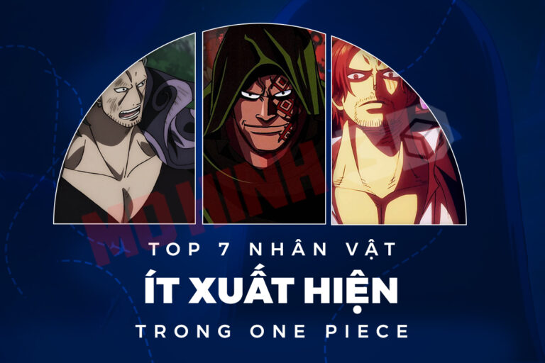 Top 7 nhân vật ít xuất hiện trong One Piece
