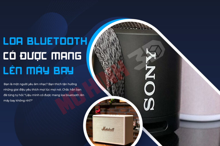 Loa bluetooth có được mang lên máy bay không?