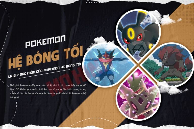 Pokemon hệ bóng tối là gì? Đặc điểm của Pokemon hệ bóng tối